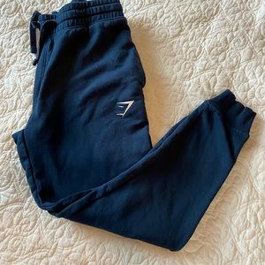 Navy Gymshark joggers Small